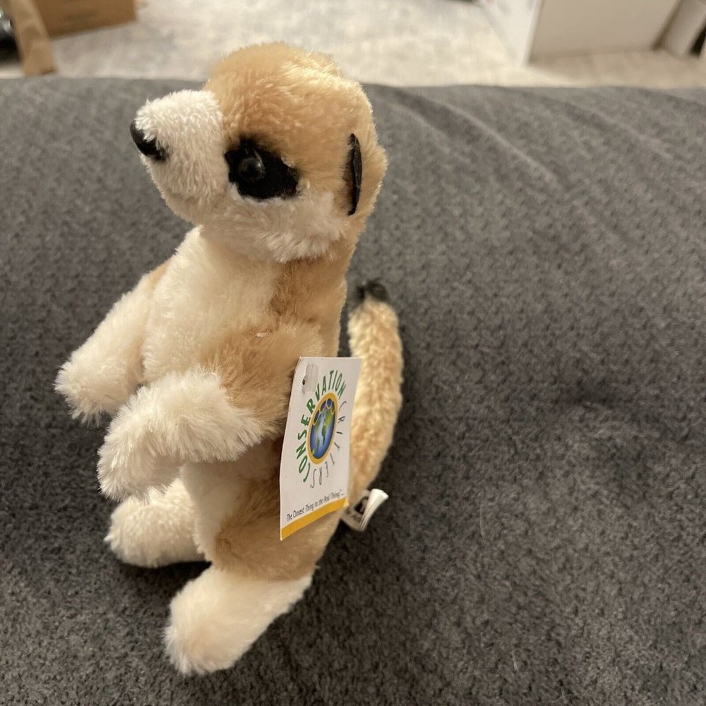 Wildlife Artist Meerkat Conservation Collectible Plush Stuffed Animal D22